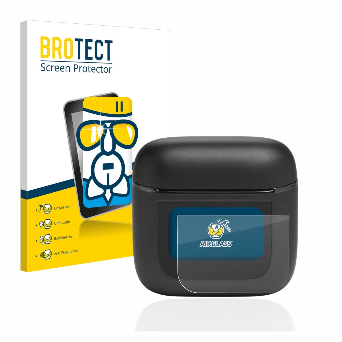 Screenprotector voor JBL Tour Pro 2 Beschermglas transparant