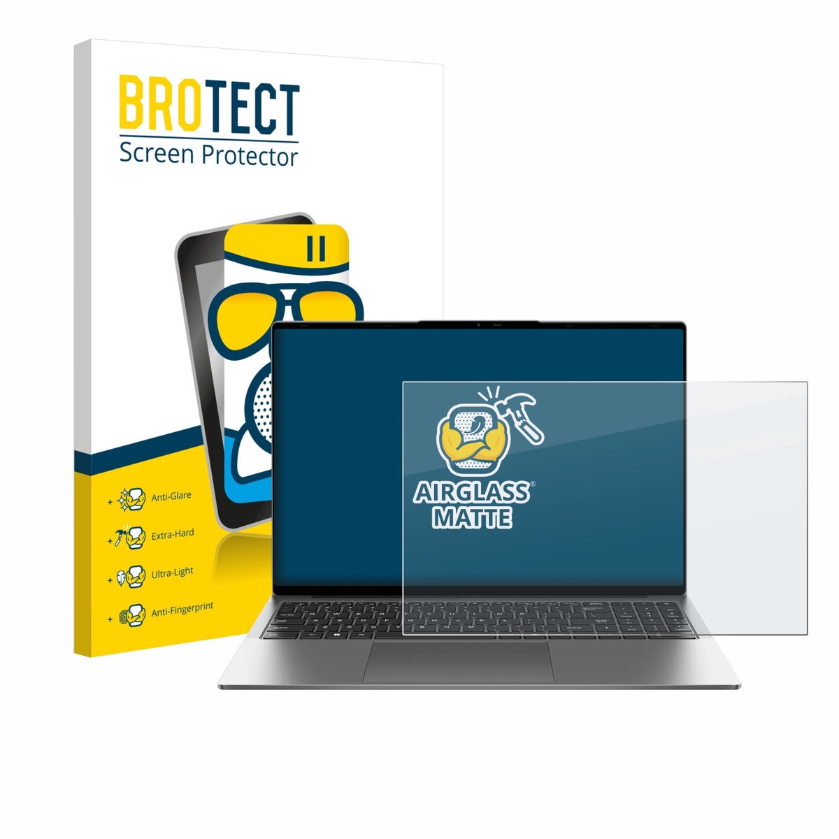 BROTECT - Screenprotector voor Teclast F16 Air - Folie Beschermfolie Beschermglas matte