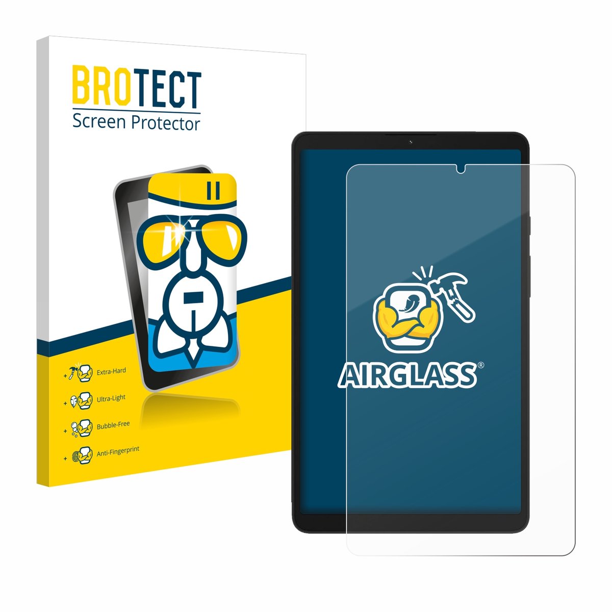 Screenprotector voor Samsung Galaxy Tab A9 LTE / WiFi Beschermglas transparant