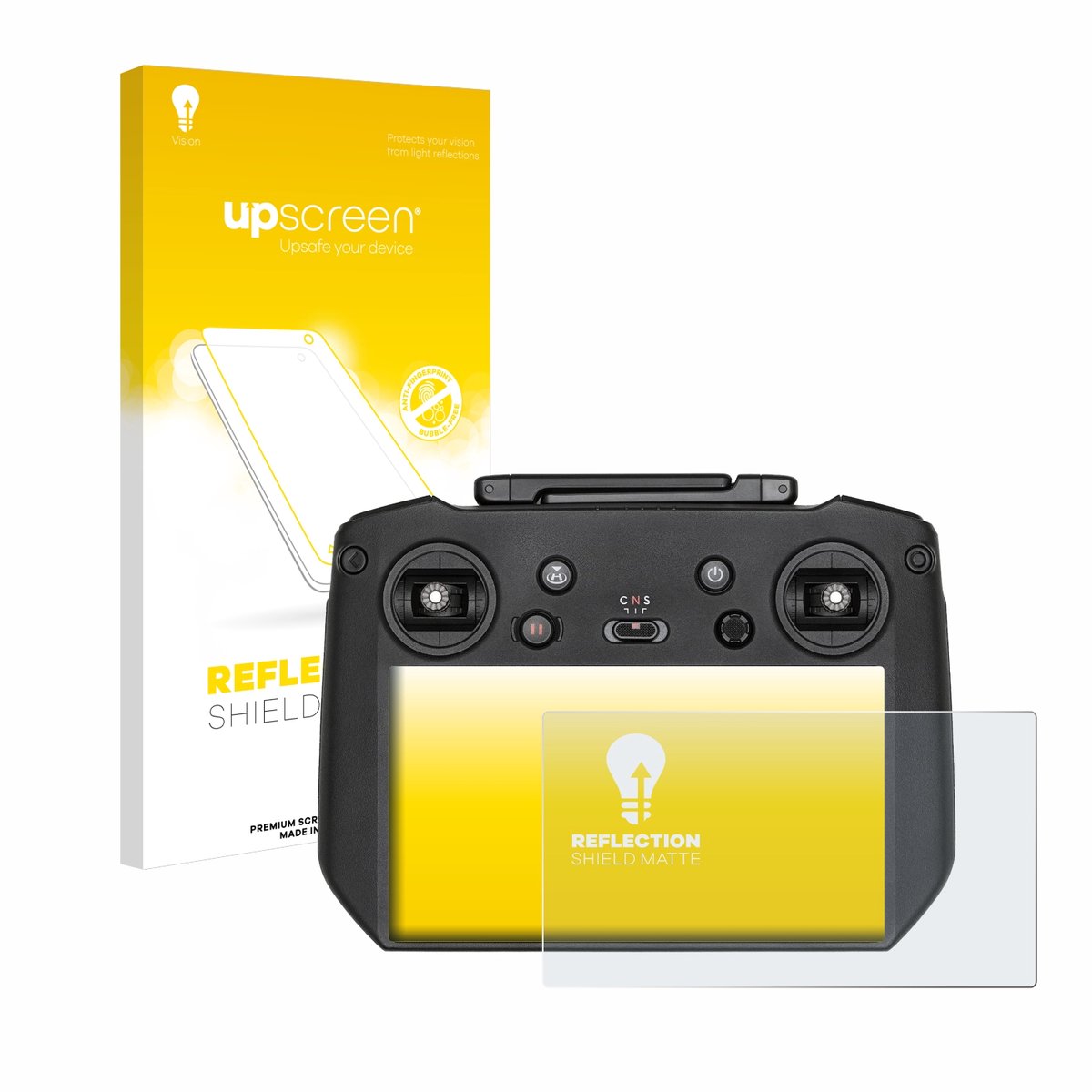upscreen - Screenprotector voor DJI RC Pro - Folie Beschermfolie anti glare matte