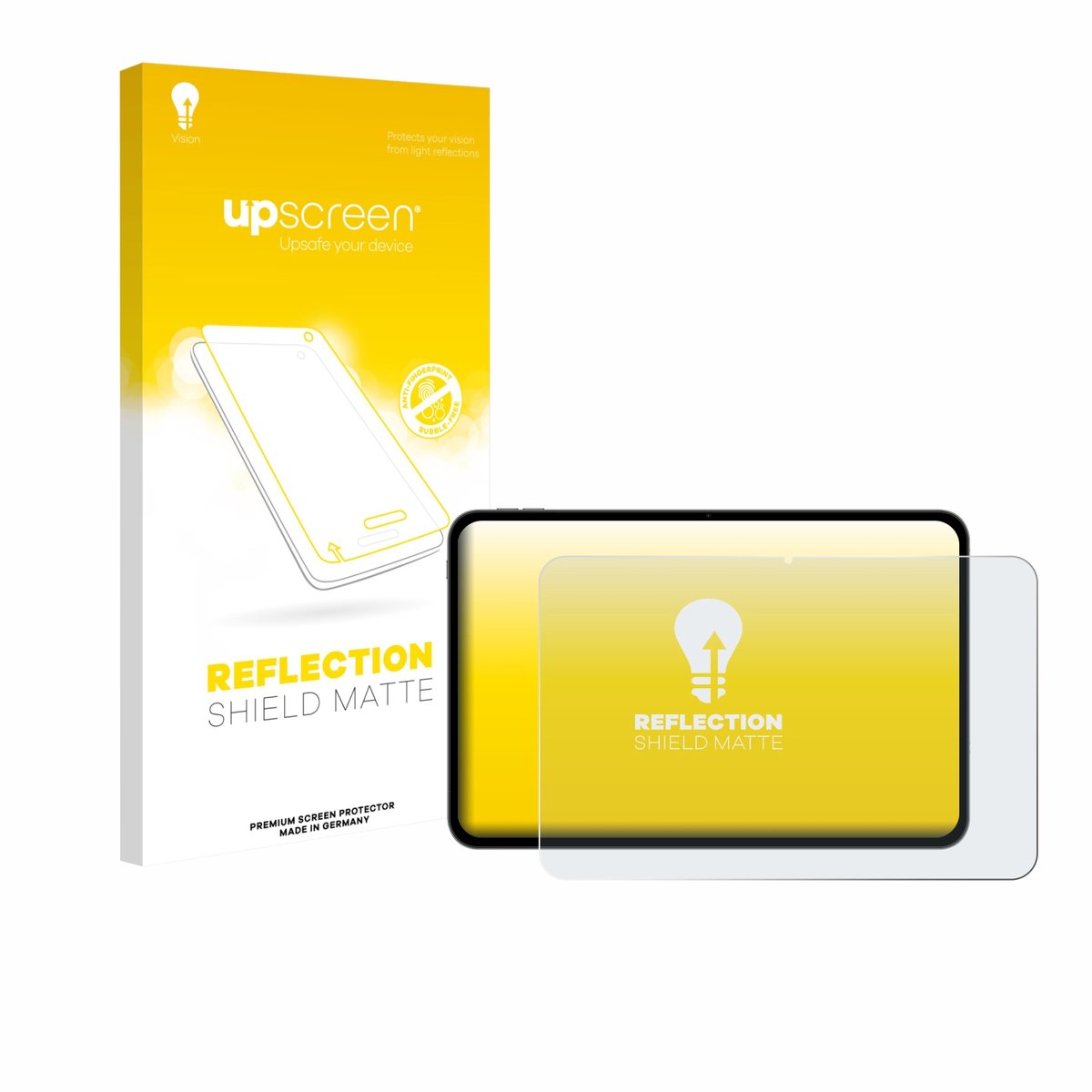 upscreen - Screenprotector voor Teclast T65 - Folie Beschermfolie anti glare matte