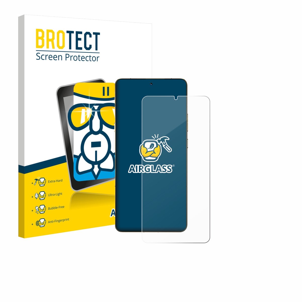 Screenprotector voor Motorola Signature Beschermglas transparant