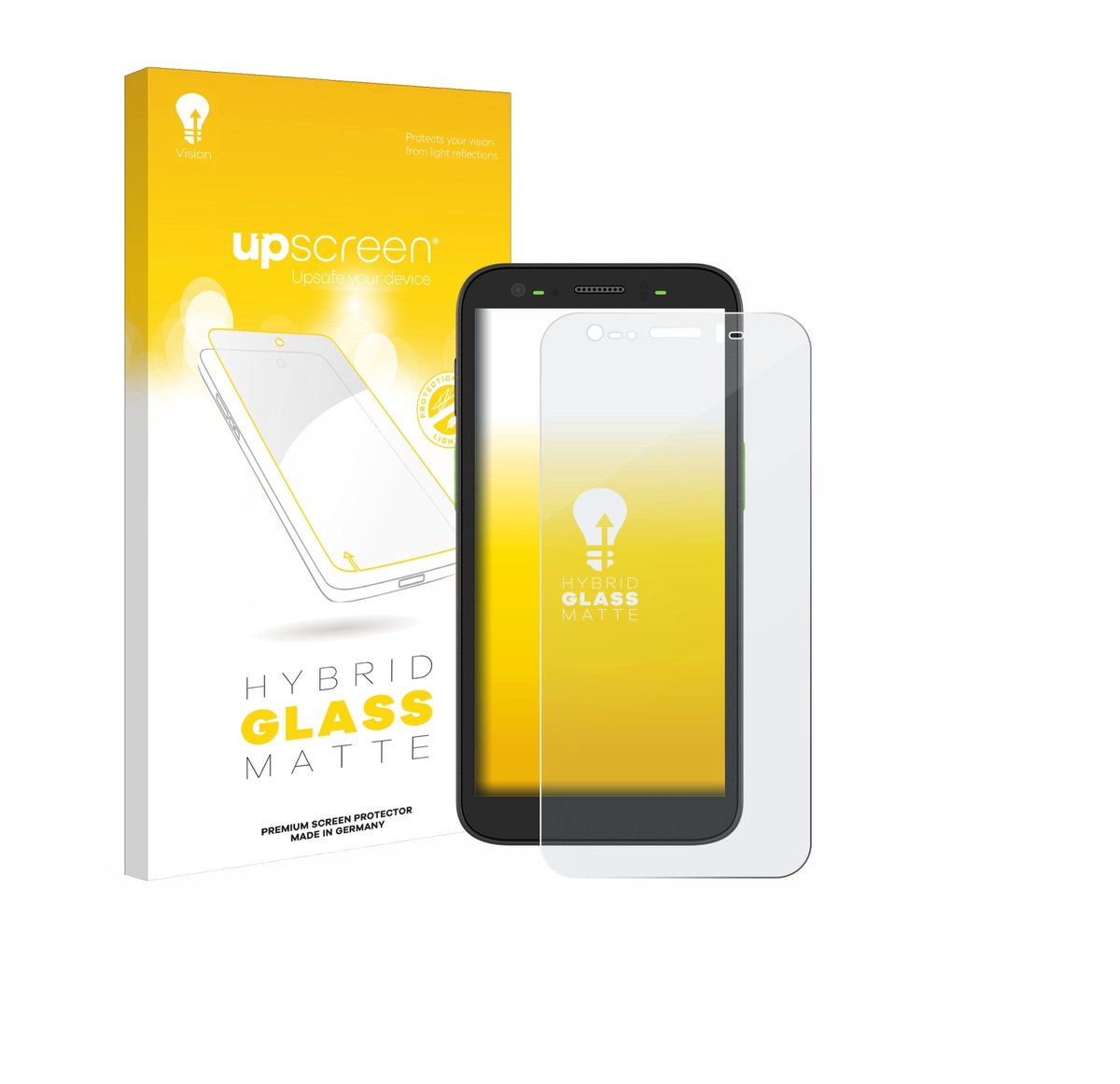 upscreen - Screenprotector voor Zebra TC501 - Folie Beschermfolie Beschermglas matte