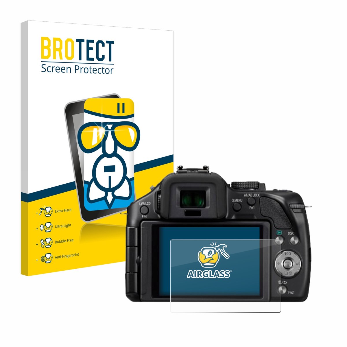 Screenprotector voor Panasonic Lumix DMC-G5 Beschermglas transparant