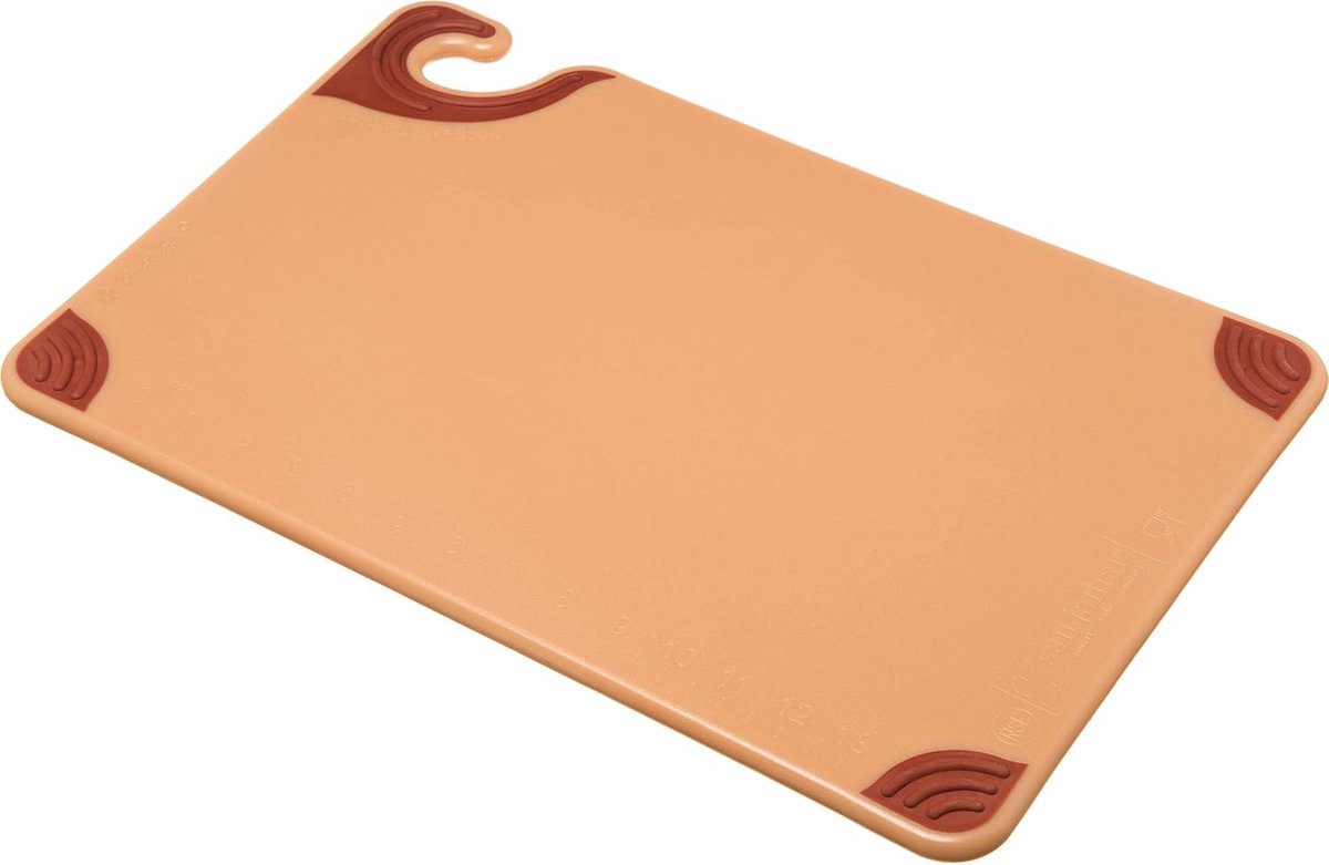 Professionele Antislip Snijplank Horeca Co-Polymeer Bruin 45x30cm
