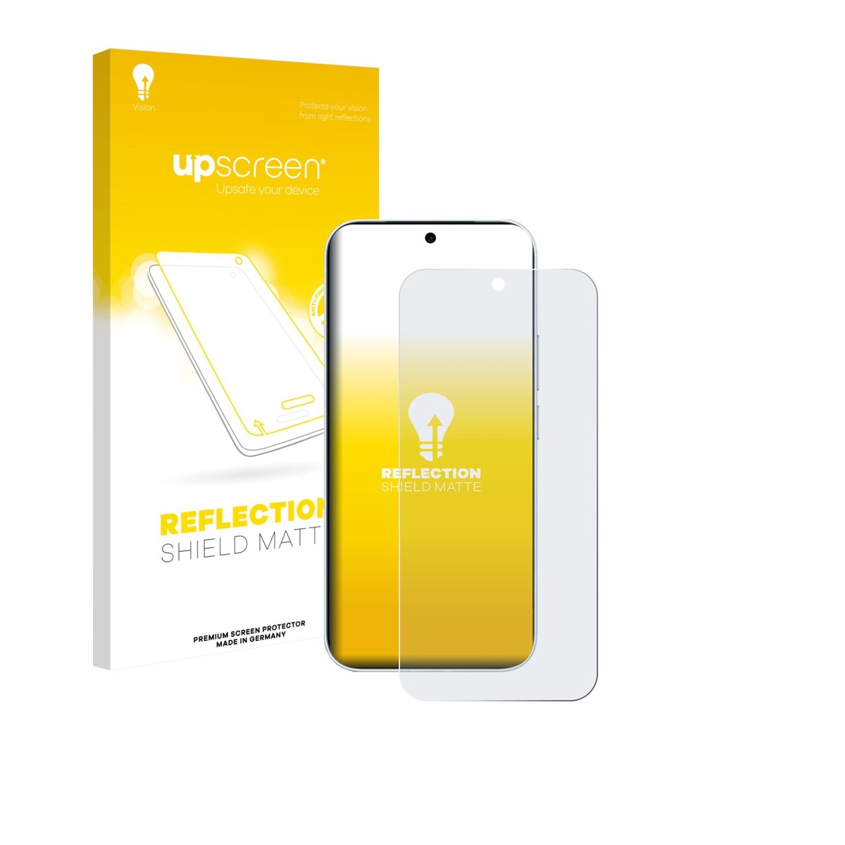 upscreen - Screenprotector voor Vivo S50 - Folie Beschermfolie anti glare matte
