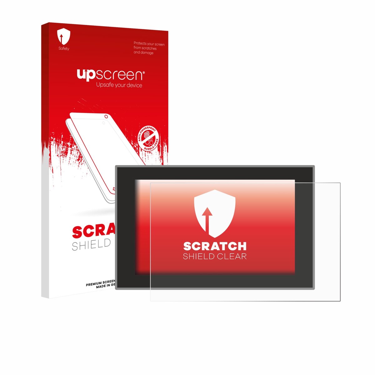 upscreen - Screenprotector voor Dacia Bigster 2025 10" - Folie Beschermfolie transparant