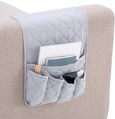 Organisateur D'Accoudoir De Canapé - Support Télécommande Tissu Oxford Avec Poches