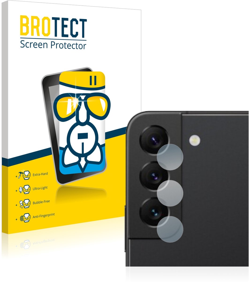 Screenprotector voor Samsung Galaxy S22 5G (ALLEEN Camera Lens) Beschermglas transparant