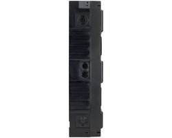 EMAT lege groepenkast 2-rijen 24 modules 220x360mm - zwart (85260001)