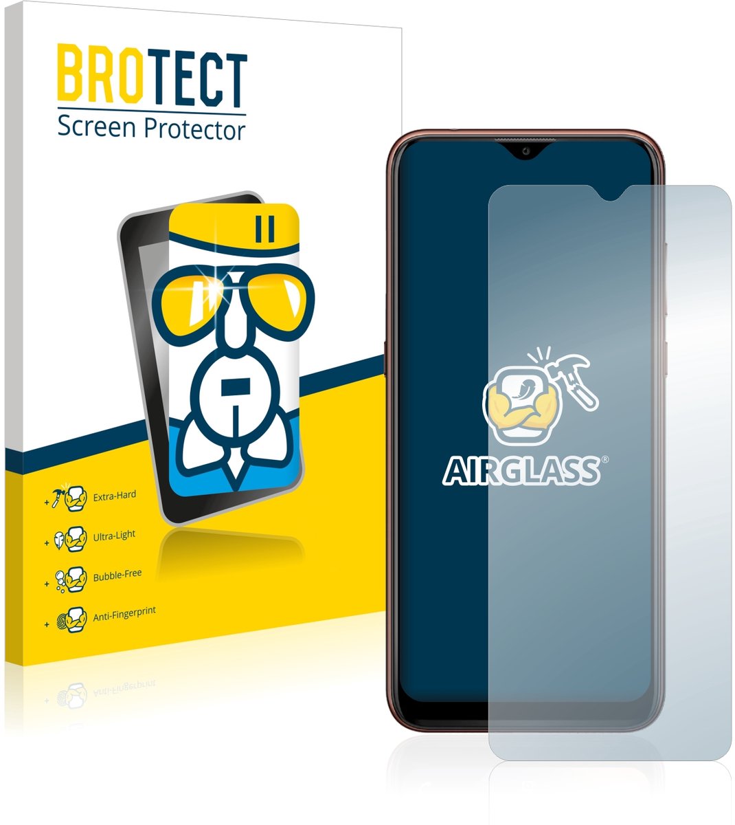 Screenprotector voor Wiko View 4 Beschermglas transparant