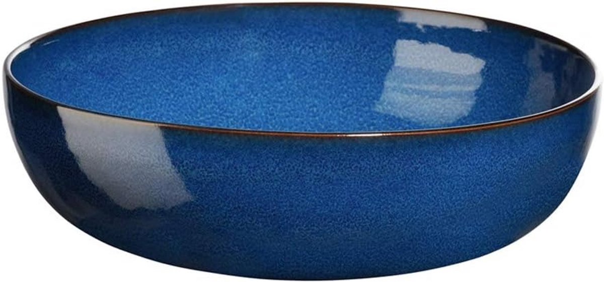 Grote Porseleinen Slakom Blauw 29,5 cm