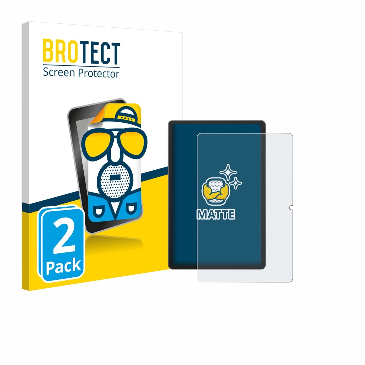 BROTECT - Screenprotector voor Blackview Tab 16 Pro - Folie Beschermfolie matte 2 Stuks