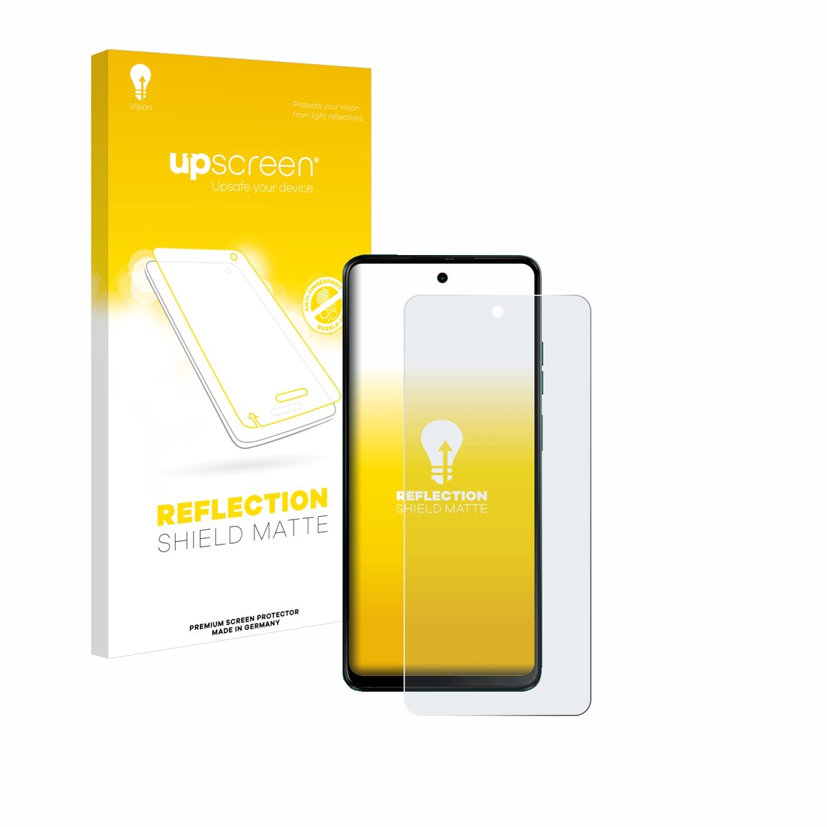 upscreen - Screenprotector voor Motorola G04s - Folie Beschermfolie anti glare matte