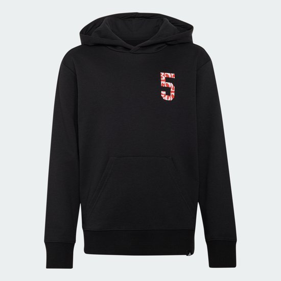 Adidas Performance Audi Revolut F1 Team Gabriel Bortoleto Graphic Ii Hoodie - Kinderen - Zwart van adidas Performance — afbeelding 2