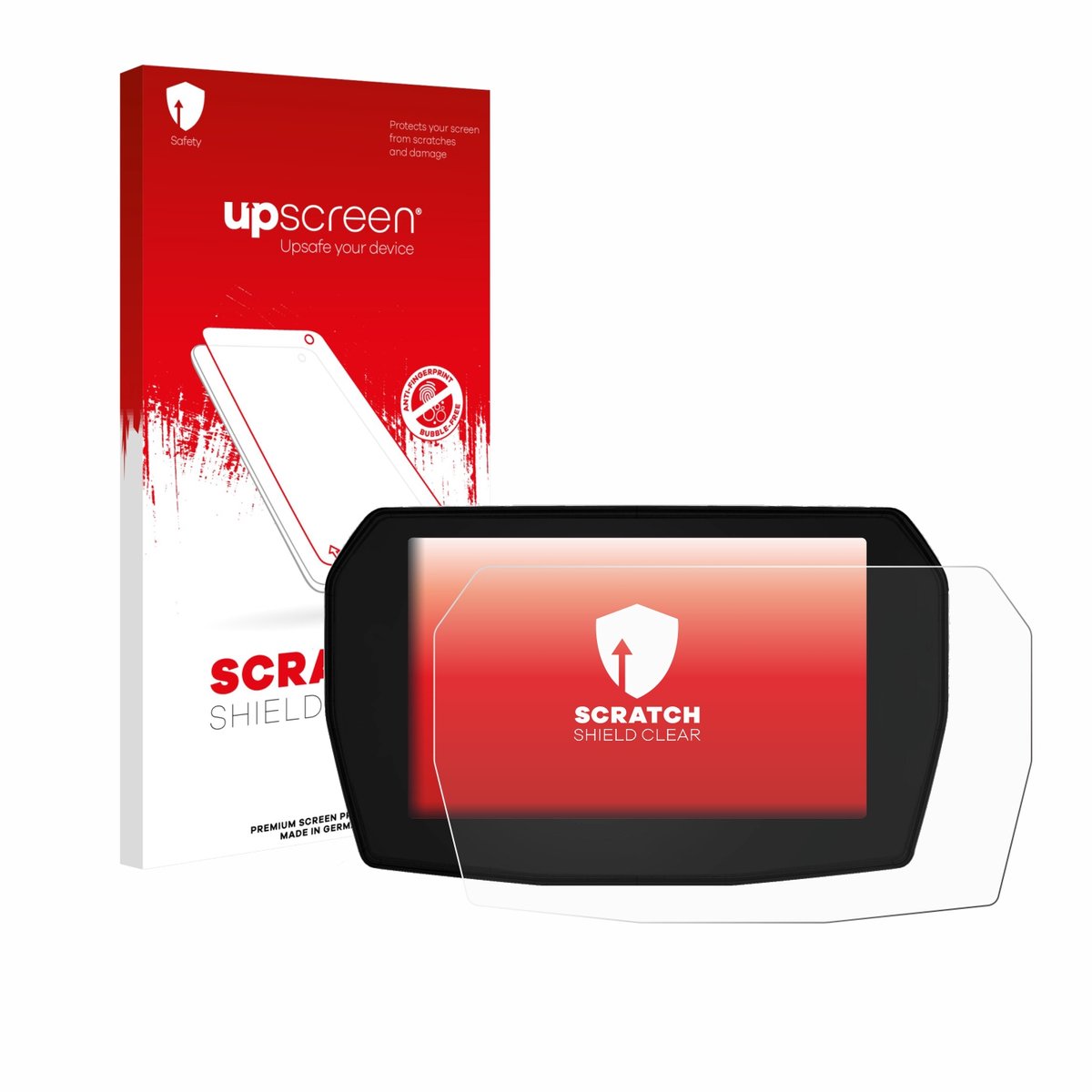 upscreen - Screenprotector voor Ducati Panigale V2 2025 - Folie Beschermfolie transparant