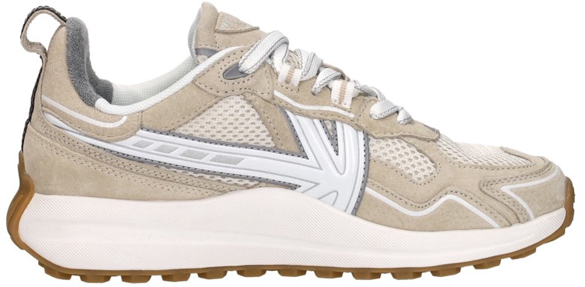 Kaotiko Detroit Tech Sneakers Laag - Beige - Maat 36