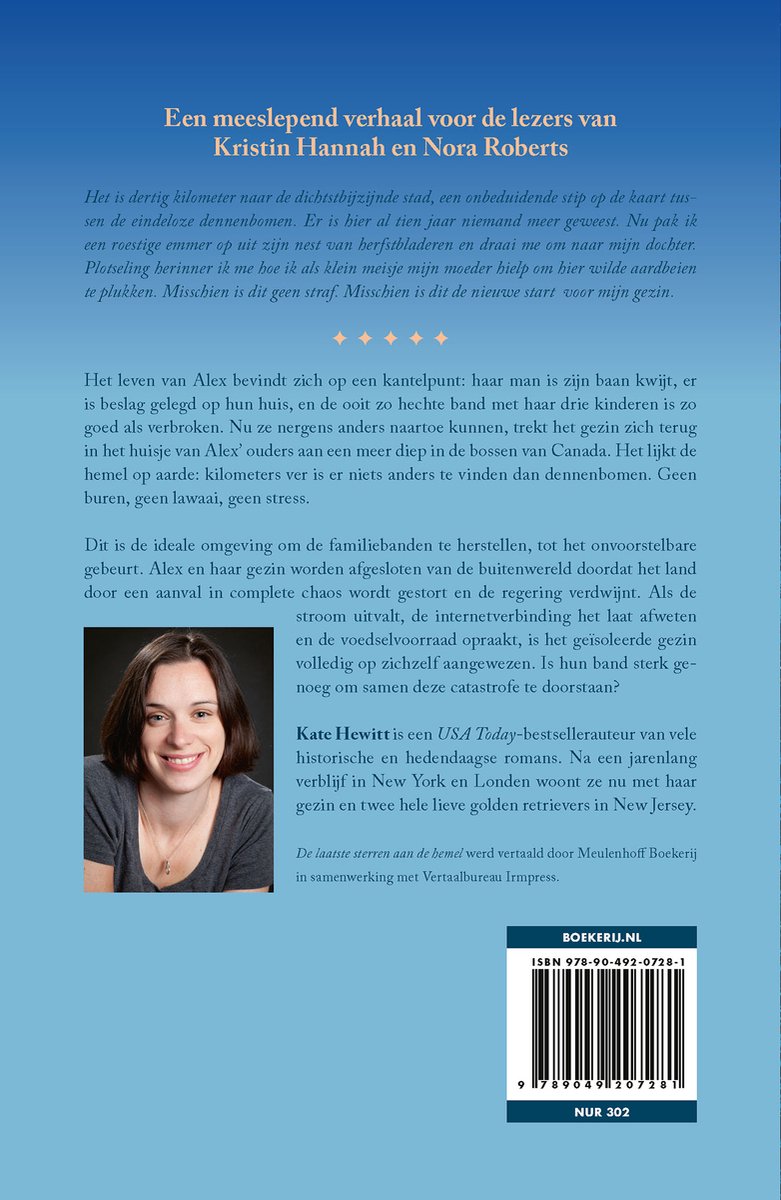 De laatste sterren aan de hemel - back cover
