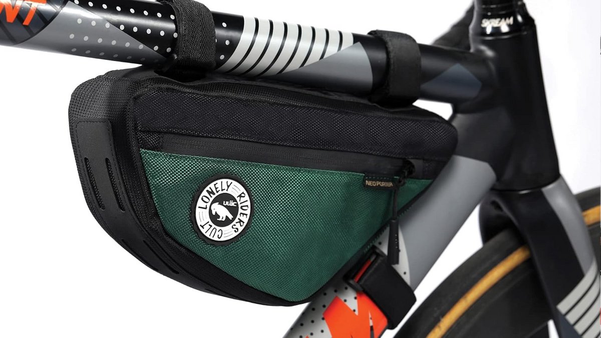 Waterdichte Fiets Frame Tas 1.5L voor Touring en E-bikes met Extra Vakken