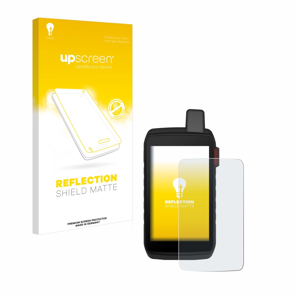 upscreen - Screenprotector voor Garmin Montana 710i - Folie Beschermfolie anti glare matte