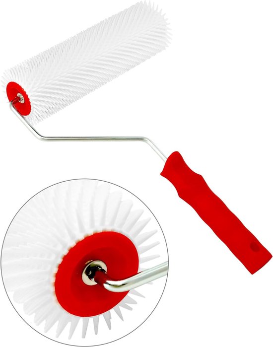Prikrol - Gazonbeluchter - Gras Beluchten - Gazon Beluchter -Rood/Wit — afbeelding 4