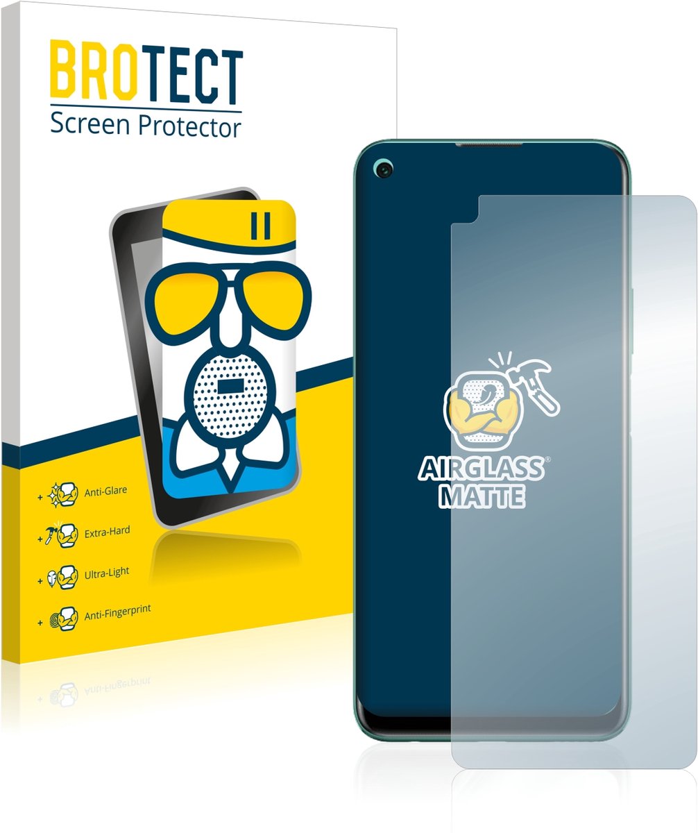 BROTECT - Screenprotector voor Huawei P40 lite 5G - Folie Beschermfolie Beschermglas matte