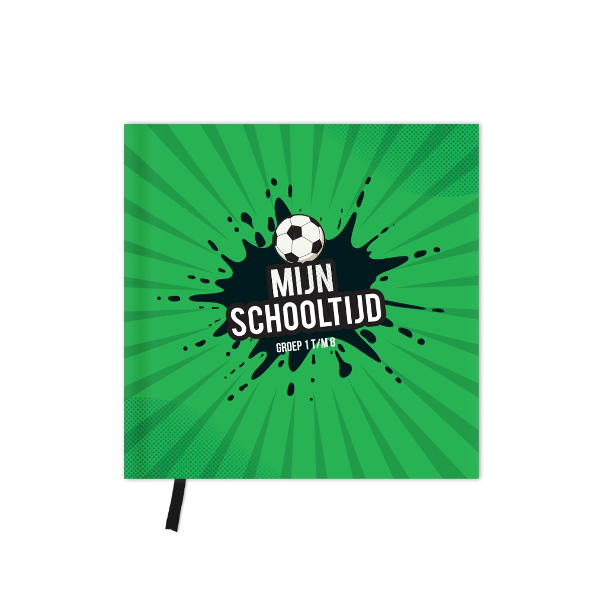 Schooltijd invulboek - schoolboek - groep 1 t/m 8 - voetbal - Fien & Feau