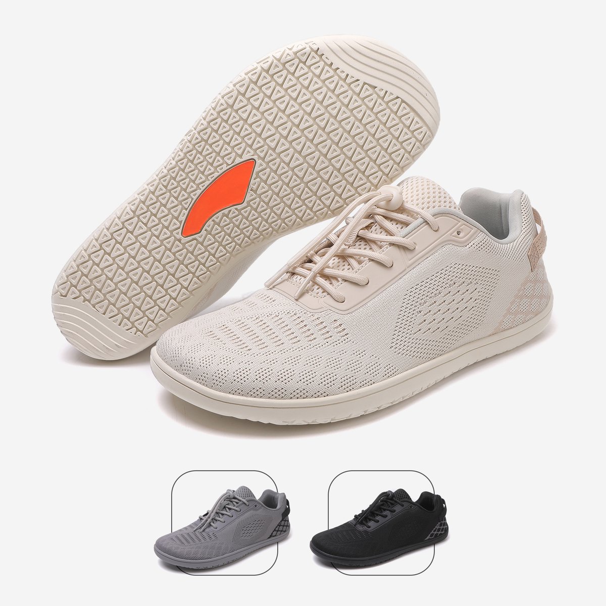 DOTALES - LiteStep barefoot schoenen Beige 44