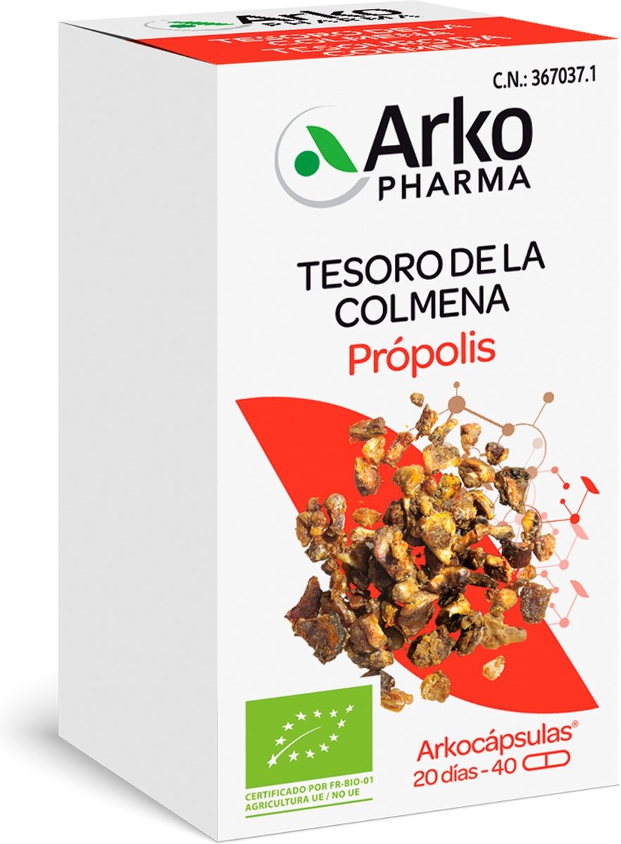 Arkocapsule Propolis 40 capsules|Arkocapsule Propolis 40 capsules|Arkogélules Propolis 40 capsules