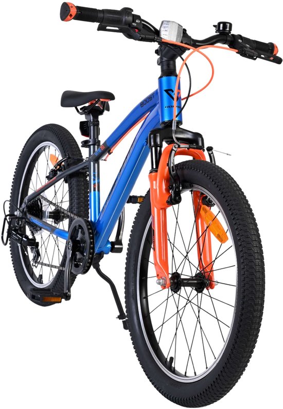 Volare Boost Kinderfiets - 20 inch - Blauw/Grijs - 7 Speed van Volare — afbeelding 2