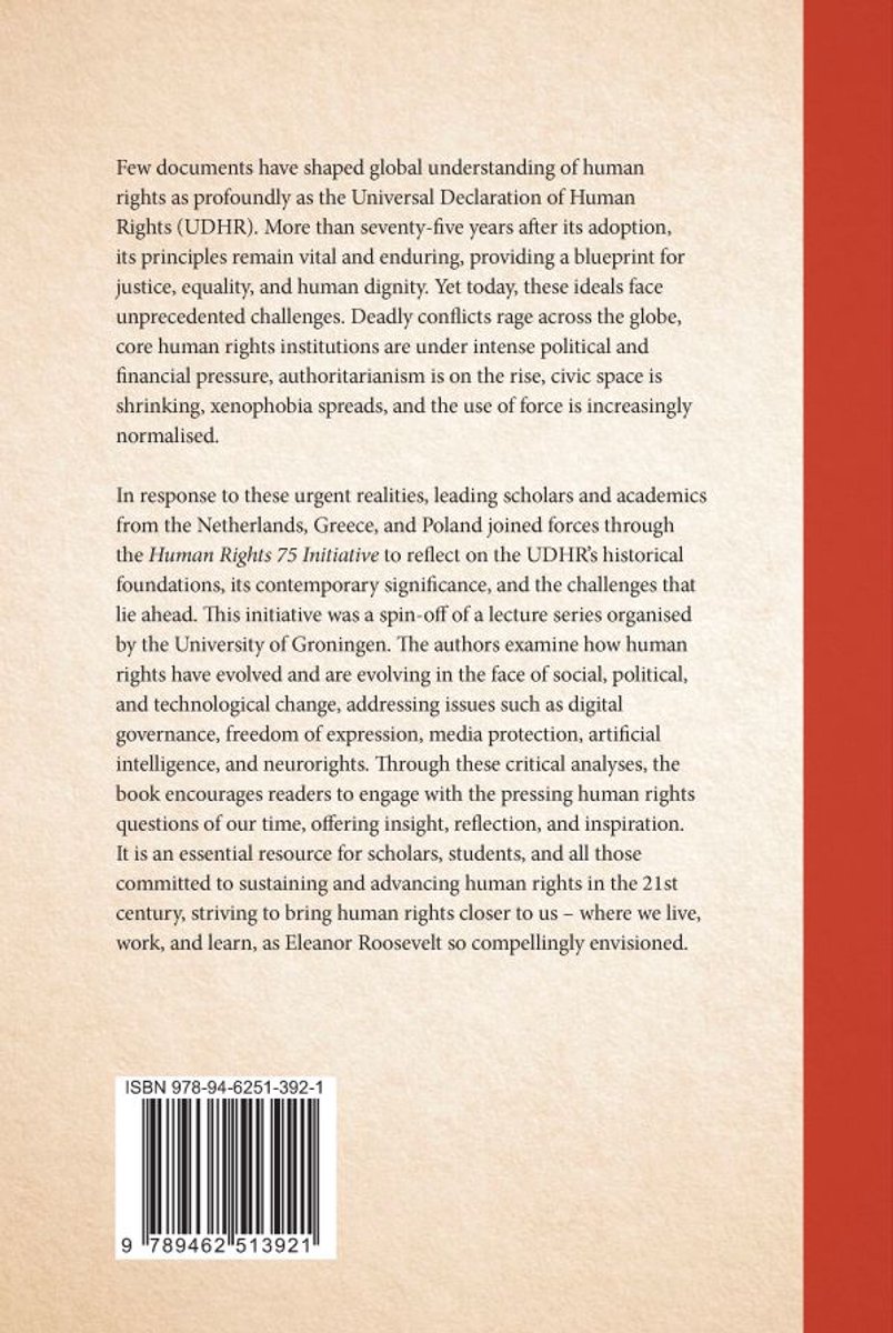 The Universal Declaration of Human Rights at 75 and beyond: historical ...