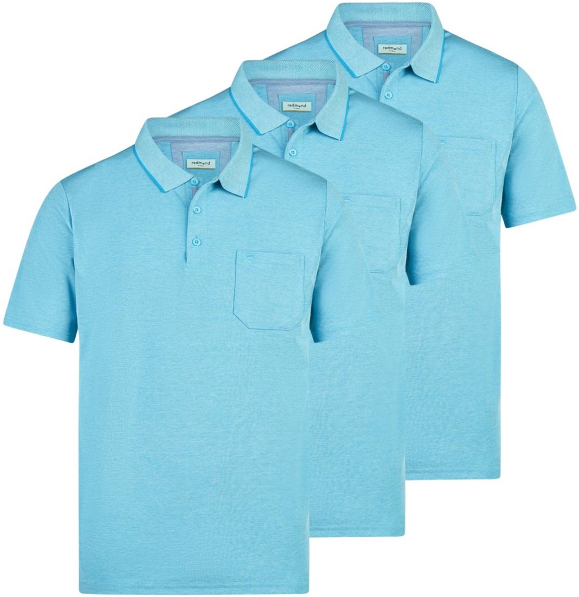 Redmond Heren poloshirt 3 pack Basic