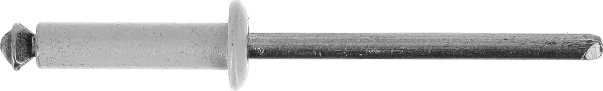 Klinknagels Wit 4 tot 11 mm x 16 mm voor Bevestiging