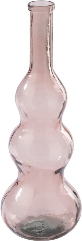 J-Line vloervaas - glas - zalmroze