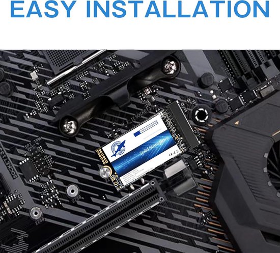 Interne M.2 2242 NVMe SSD Harde Schijf PCIe Gen3 x4 Opslag 512GB Hoge Snelheid — afbeelding 5
