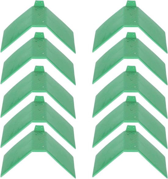 Foto: Anti slip duifsteunstandaard set van 10 stuks stabiele vogel zitstokken voor duiven en andere vogels duivenstandaard voor vogelkooien met anti slip functie