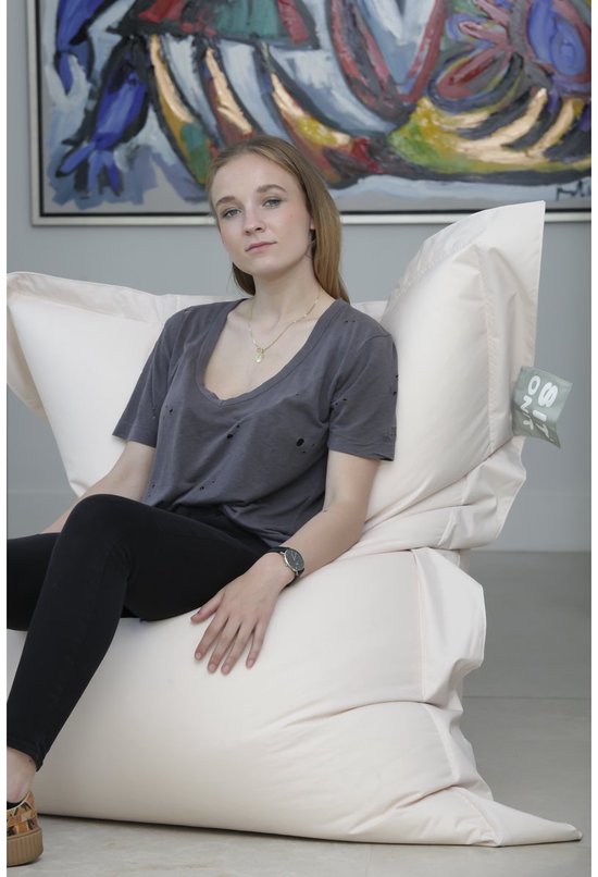 Pouf Beige 165x135 Sit On It dessus .... et Joy !!