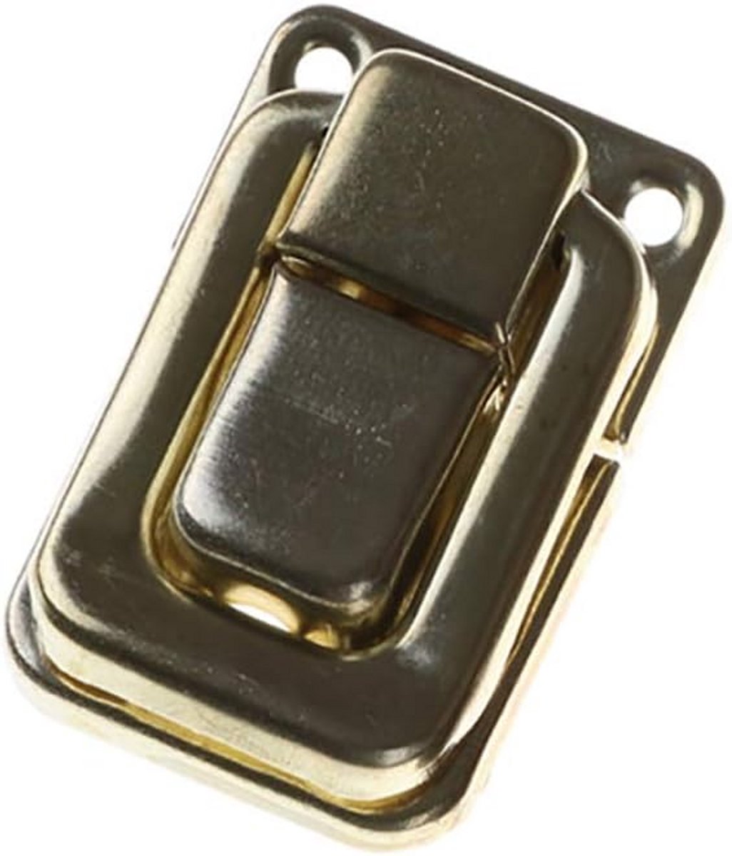 Vergrendelingsslot voor Kist, Koffer of Kist - 47x32mm - Goudkleurig
