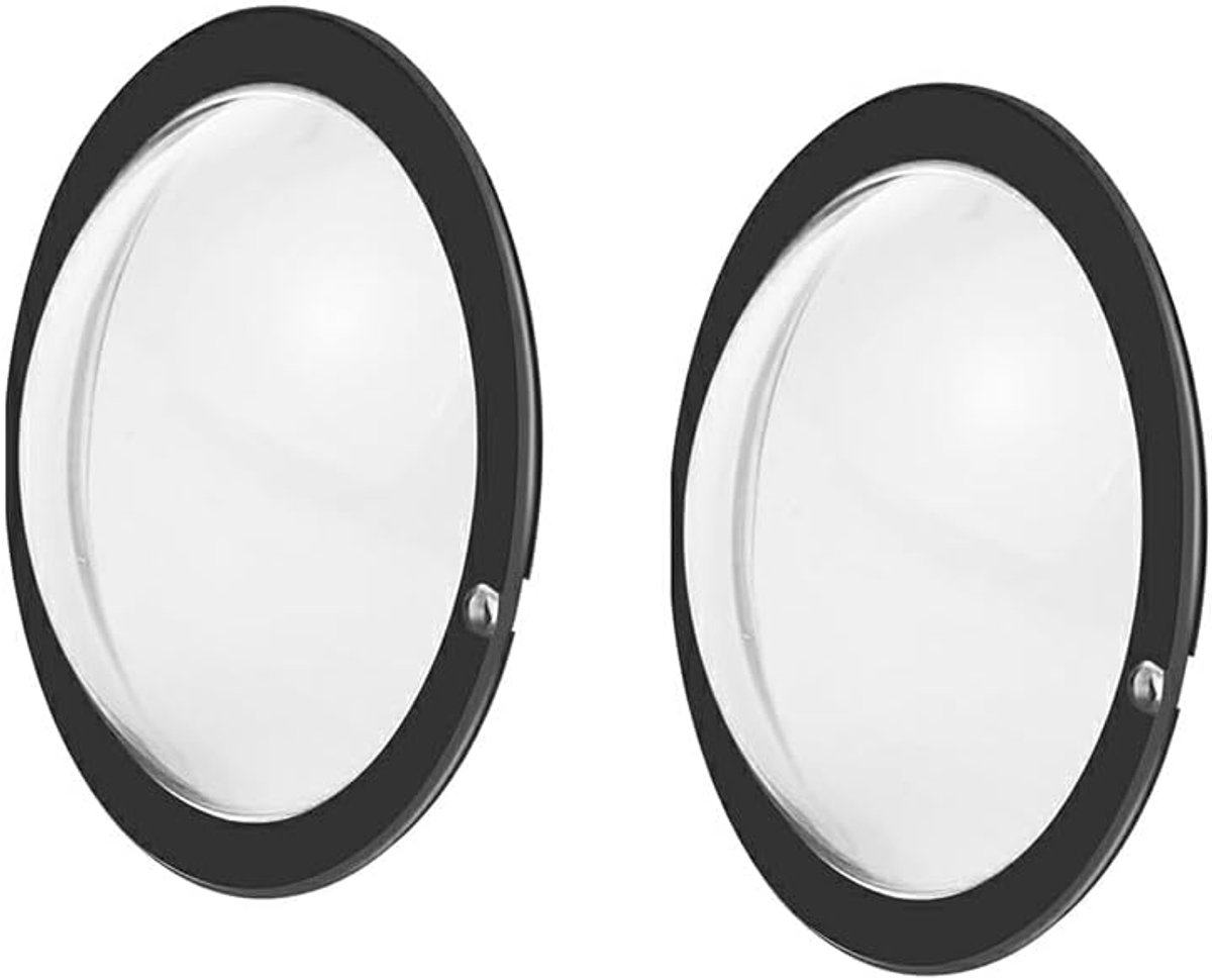 2 Stuks Lensbeschermer voor 360 Camera Waterdicht Krasbestendig Glas