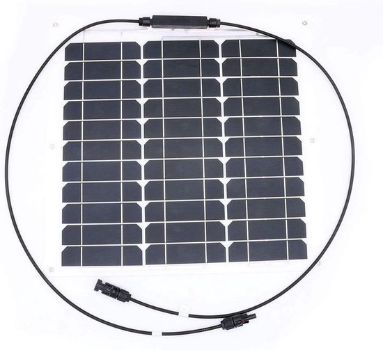 40W Flexibel Zonnepaneel 12V Ultra Dun Lichtgewicht voor Caravan, Boot en Tent