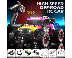 Bextunio RC Monster Truck 4WD 1:12 – Brushless Motor – 2.4GHz