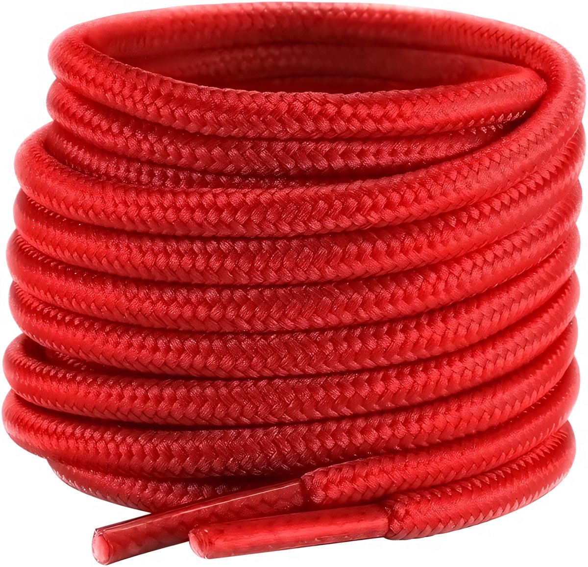 The Kicks Don Sneaker Veters Rond - 100CM - Rood - 4mm