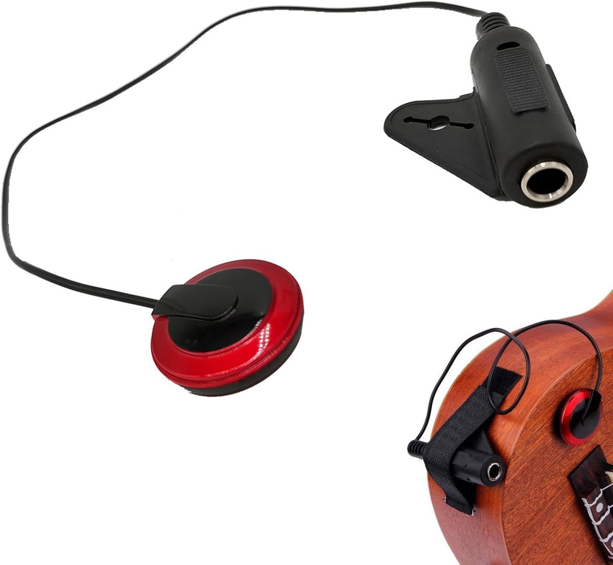 Piezo Pickup voor Akoestische Instrumenten - Gitaar, Viool, Ukelele, Cello.