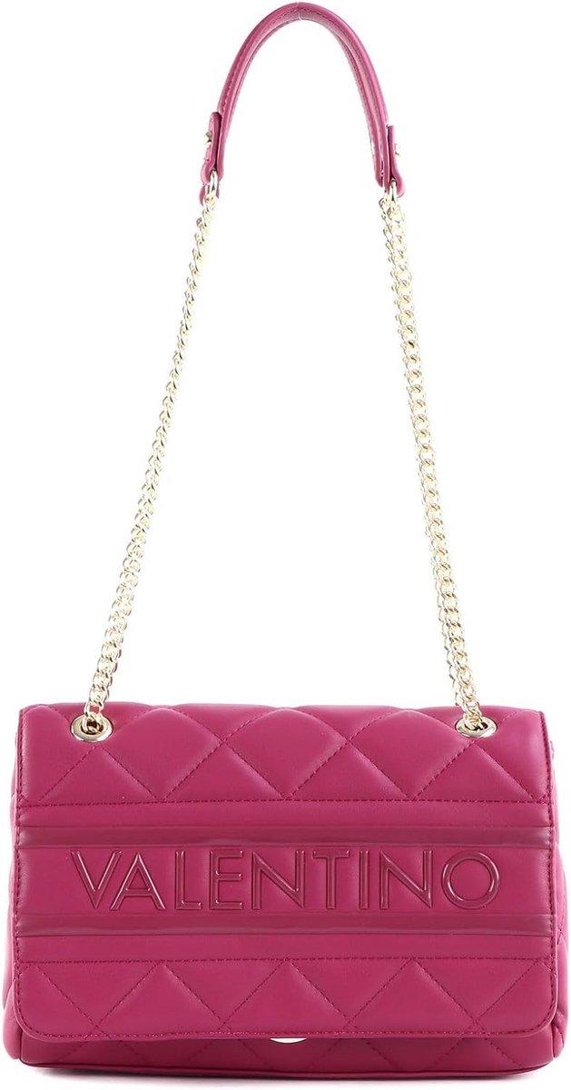 Dames Crossbody Tas Malva met Kettingdetails - Draag als Schoudertas