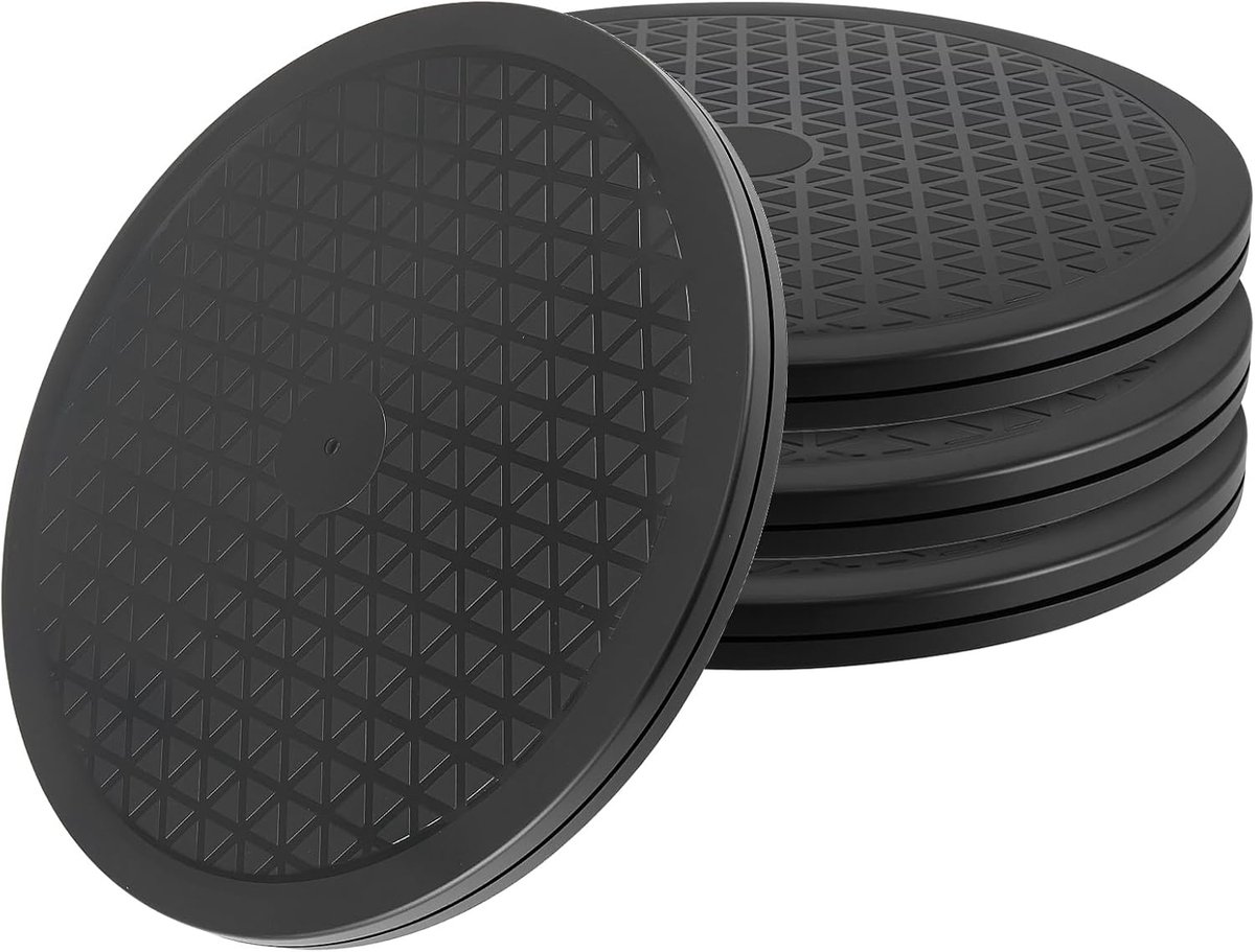2x Draaischijf 25 cm met Kogellagers - 360 Graden Draaiplateau tot 25 kg