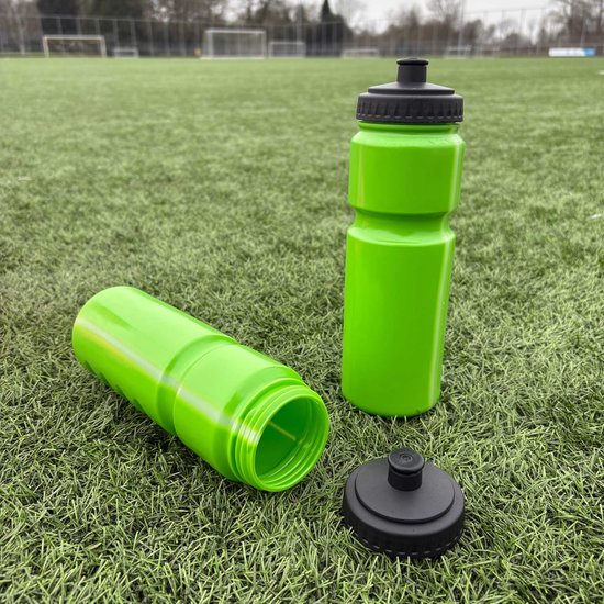 Bidon Groen 750 ml - Blanco Drinkfles met vingergrepen - Tacticcoach — afbeelding 3