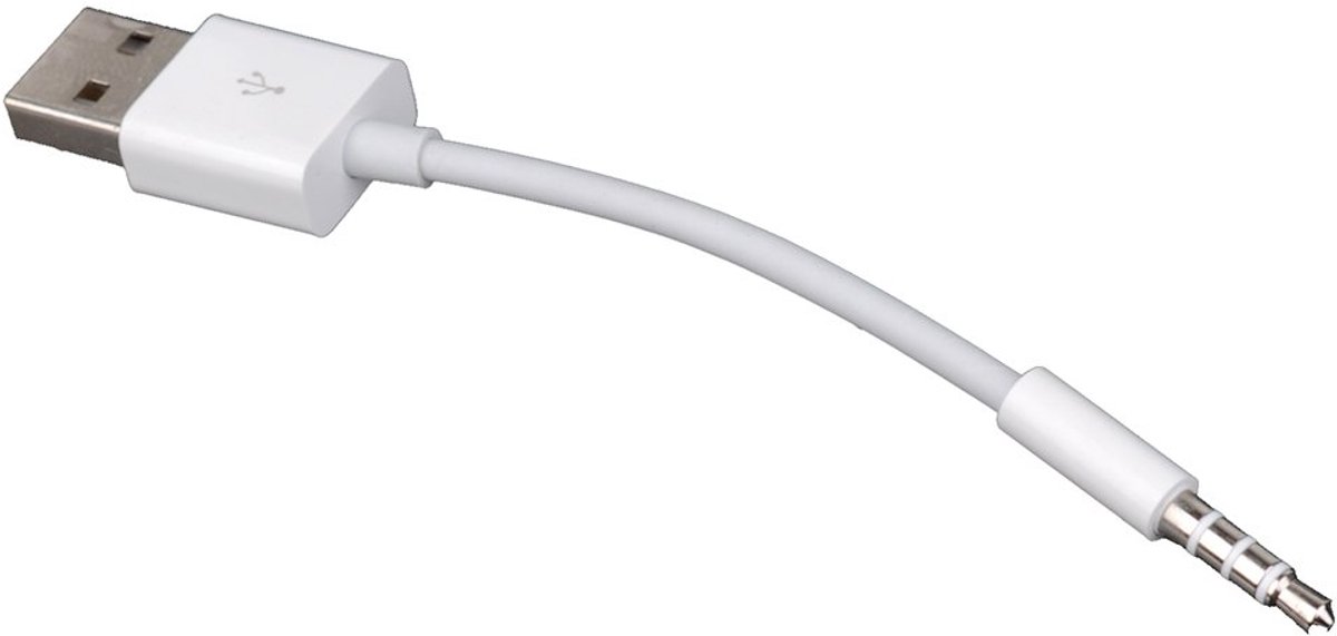 USB naar 3.5mm Jack Adapter Kabel voor Mobiele Telefoon, MP3, MP4 en Meer