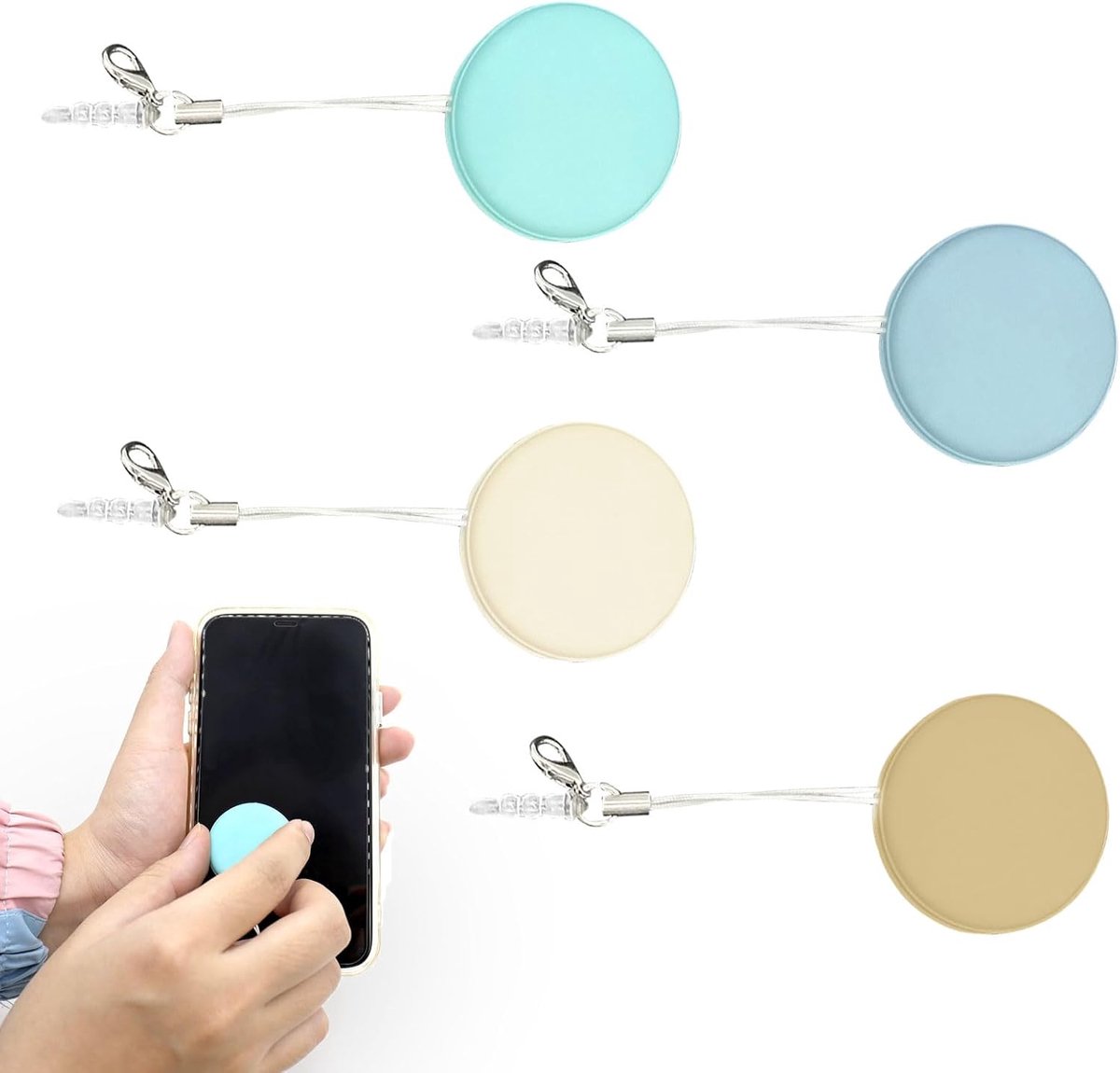 4 Stuks Schermreinigers Set voor Telefoon en Computer - Compact en Herbruikbaar