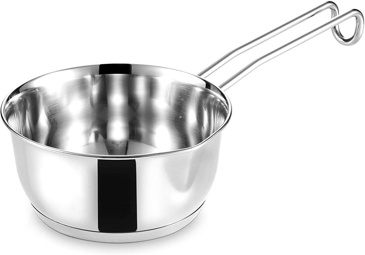 Steel Pan met Gietrand 16 cm 1.25 Liter