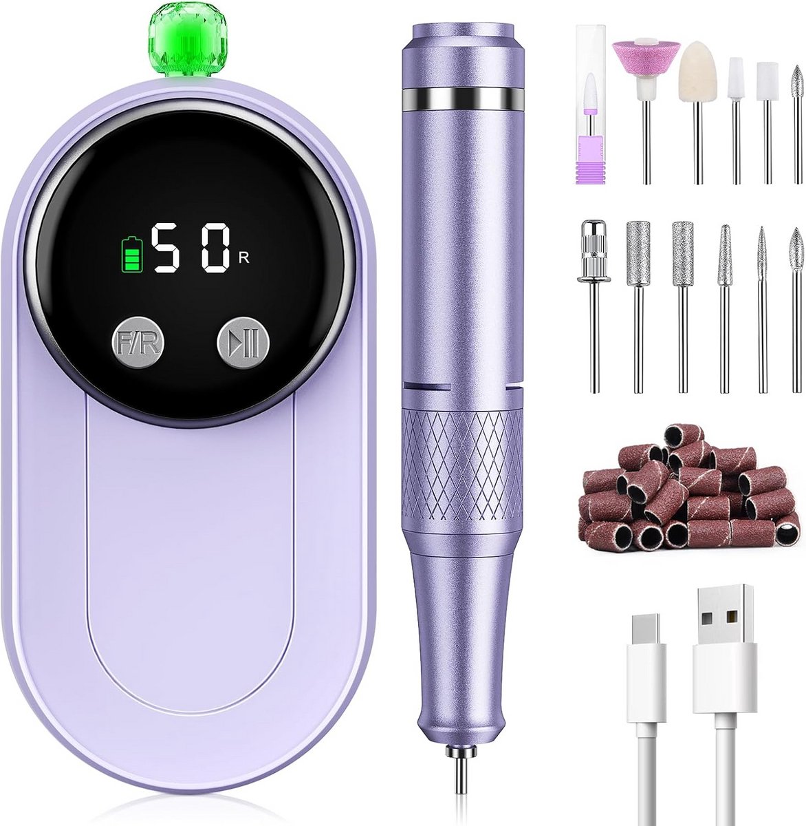 Pedicureset Electrisch Professioneel - Nagelvijl - Nagelfrees - Manicure - Gemakkelijk